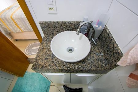 Apartamento à venda com 59m², 2 quartos e 1 vagaBanheiro do quarto 1