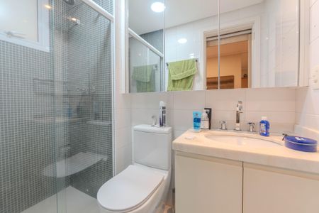 Apartamento à venda com 76m², 2 quartos e 1 vagaBanheiro da Suíte 1