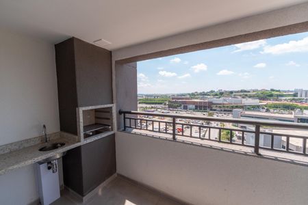 Varanda da Sala de apartamento para alugar com 3 quartos, 76m² em Vila Militar, Barueri