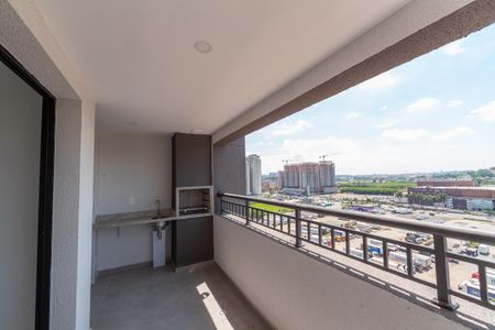 Varanda da Sala de apartamento para alugar com 3 quartos, 76m² em Vila Militar, Barueri