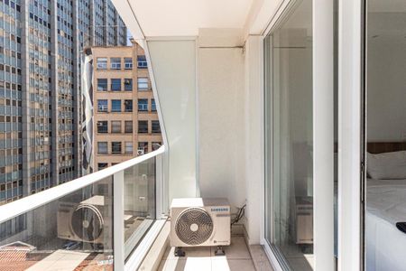 Varanda do Studio de kitnet/studio à venda com 1 quarto, 22m² em Centro Histórico de São Paulo, São Paulo