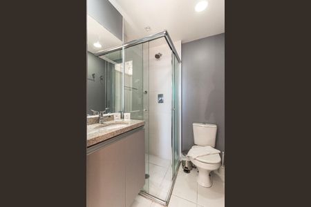 Banheiro de kitnet/studio à venda com 1 quarto, 22m² em Centro Histórico de São Paulo, São Paulo