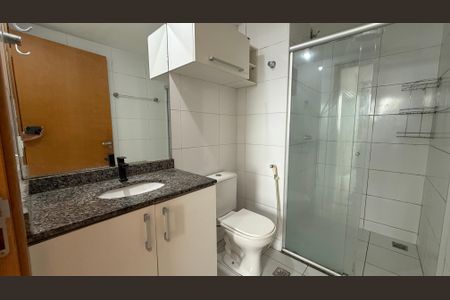 Banheiro de apartamento para alugar com 1 quarto, 36m² em Águas Claras, Brasília