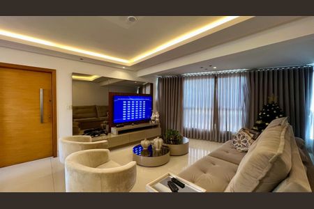 sala  de apartamento à venda com 4 quartos, 145m² em Ipiranga, Belo Horizonte