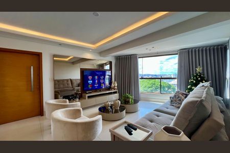 sala  de apartamento à venda com 4 quartos, 145m² em Ipiranga, Belo Horizonte