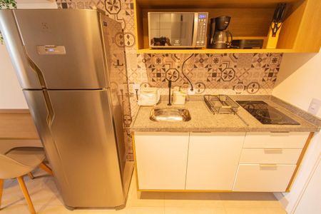 Studio para alugar com 26m², 0 quarto e sem vaga Studio para alugar com 26m², 0 quarto e sem vagaCozinha