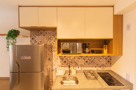 Studio para alugar com 26m², 0 quarto e sem vaga Studio para alugar com 26m², 0 quarto e sem vagaCozinha