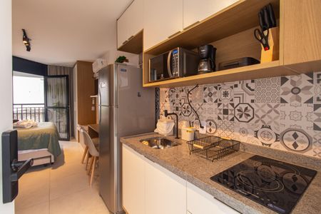 Studio para alugar com 26m², 0 quarto e sem vaga Studio para alugar com 26m², 0 quarto e sem vagaCozinha