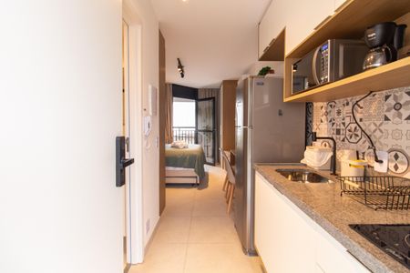 Studio para alugar com 26m², 0 quarto e sem vaga Studio para alugar com 26m², 0 quarto e sem vagaCozinha