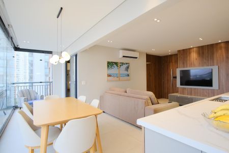 Sala de apartamento à venda com 3 quartos, 106m² em Tatuapé, São Paulo
