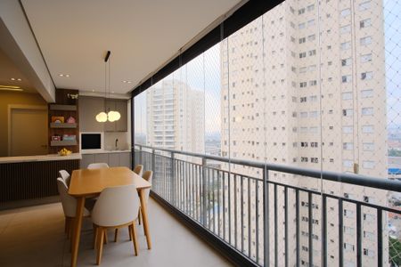 Varanda de apartamento à venda com 3 quartos, 106m² em Tatuapé, São Paulo