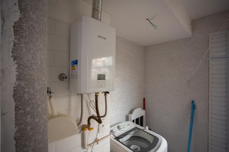 Apartamento para alugar com 42m², 2 quartos e sem vagaVARANDA E ÁREA DE SERVIÇO