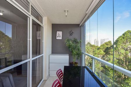 Studio para alugar com 45m², 1 quarto e 1 vagaVaranda
