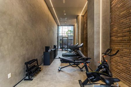 Studio para alugar com 24m², 1 quarto e sem vagaAcademia