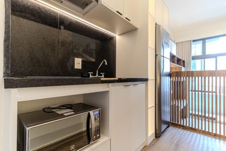 Studio para alugar com 24m², 1 quarto e sem vagaCozinha