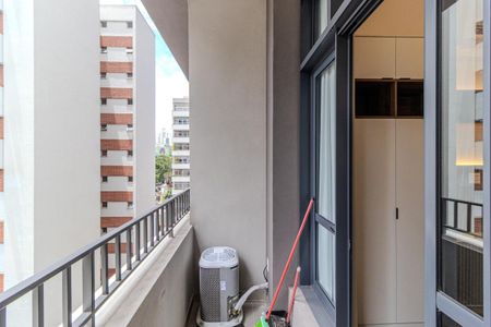 Studio para alugar com 24m², 1 quarto e sem vagaVaranda