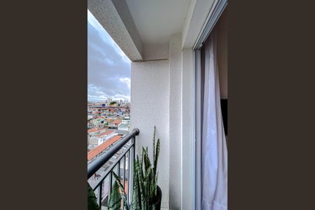 Varanda da Sala de apartamento para alugar com 2 quartos, 38m² em Vila Invernada, São Paulo