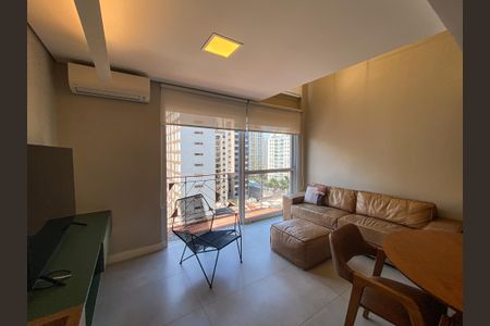 Apartamento para alugar com 55m², 1 quarto e 1 vagaSala