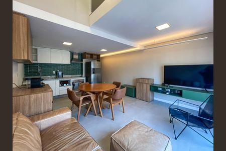 Apartamento para alugar com 55m², 1 quarto e 1 vagaSala