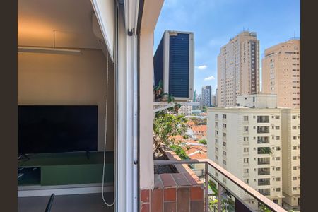 Apartamento para alugar com 55m², 1 quarto e 1 vagaVaranda da Sala