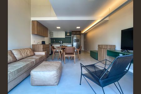 Apartamento para alugar com 55m², 1 quarto e 1 vagaSala