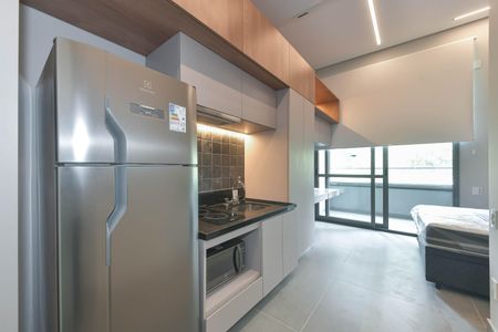 Studio para alugar com 25m², 1 quarto e sem vaga Studio para alugar com 25m², 1 quarto e sem vagaCozinha