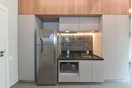 Studio para alugar com 25m², 1 quarto e sem vaga Studio para alugar com 25m², 1 quarto e sem vagaCozinha