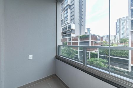 Studio para alugar com 25m², 1 quarto e sem vagaVaranda
