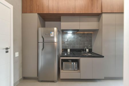 Studio para alugar com 25m², 1 quarto e sem vagaCozinha