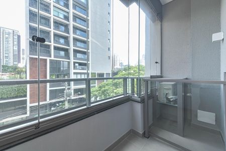 Studio para alugar com 25m², 1 quarto e sem vagaVaranda