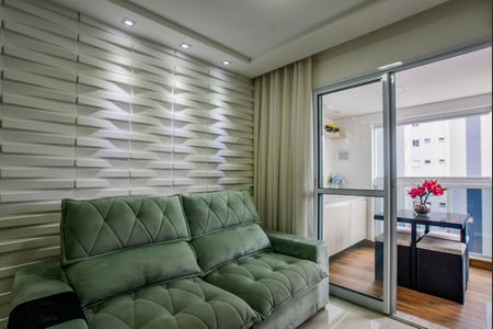 Sala de apartamento para alugar com 2 quartos, 64m² em Vila Assunção, Santo André