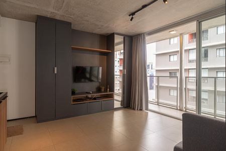 Studio à venda com 42m², 1 quarto e sem vagaSala