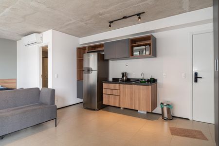 Studio à venda com 42m², 1 quarto e sem vagaCozinha