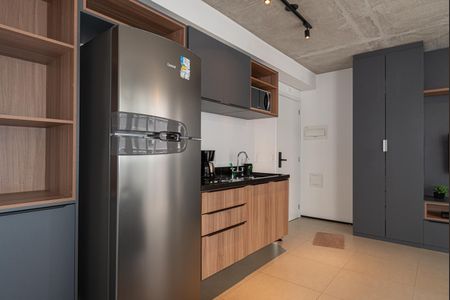 Studio à venda com 42m², 1 quarto e sem vagaCozinha