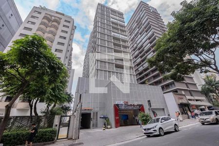 Studio à venda com 42m², 1 quarto e sem vagaFachada