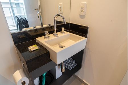 Studio à venda com 42m², 1 quarto e sem vagaBanheiro