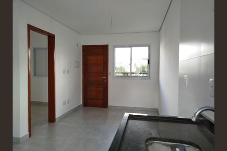 Sala e cozinha de apartamento para alugar com 1 quarto, 38m² em Vila Matilde, São Paulo