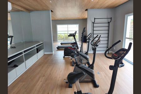 Apartamento para alugar com 31m², 1 quarto e sem vaga Apartamento para alugar com 31m², 1 quarto e sem vagaAcademia