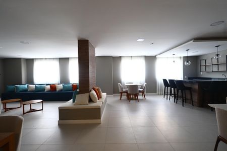 Apartamento para alugar com 33m², 2 quartos e 1 vagaÁrea comum - Salão de festas