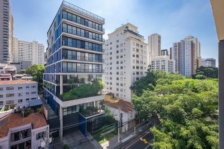 Varanda - Vista de apartamento para alugar com 1 quarto, 32m² em Pinheiros, São Paulo