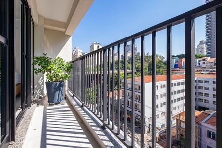 Varanda de apartamento para alugar com 1 quarto, 32m² em Pinheiros, São Paulo