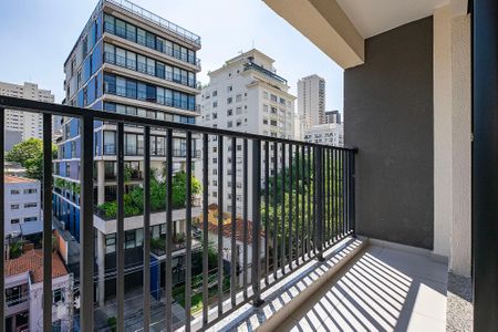 Varanda de apartamento para alugar com 1 quarto, 32m² em Pinheiros, São Paulo