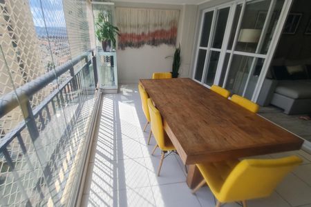 Varanda gourmet de apartamento para alugar com 4 quartos, 154m² em Jardim Flor da Montanha, Guarulhos