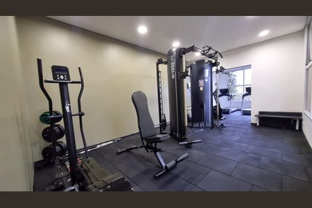Apartamento para alugar com 60m², 1 quarto e 2 vagasÁrea comum - Academia