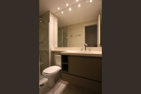 Apartamento para alugar com 60m², 1 quarto e 2 vagasBanheiro