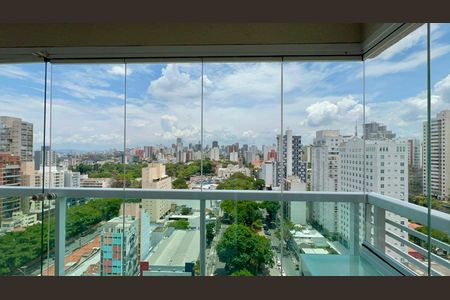 Studio para alugar com 33m², 1 quarto e 1 vagaVaranda