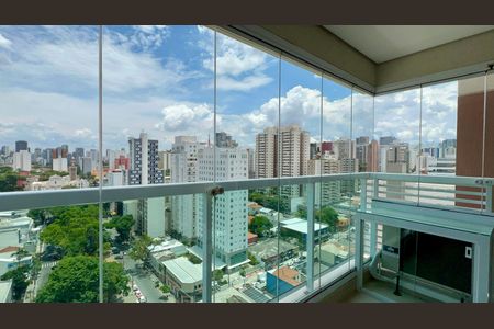 Studio para alugar com 33m², 1 quarto e 1 vagaVaranda