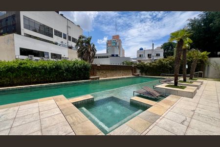 Studio para alugar com 33m², 1 quarto e 1 vagaPiscina