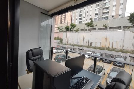 Studio à venda com 42m², 1 quarto e 1 vagaVaranda