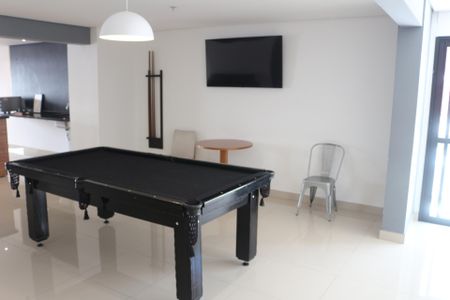Studio à venda com 42m², 1 quarto e 1 vagaSalão de jogos